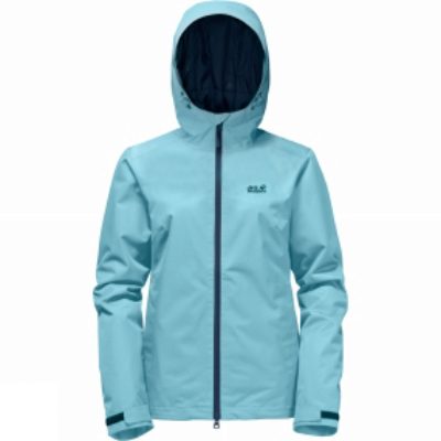 Jack Wolfskin Womens Chilly Morning Jacket Icy Water/Dark Sky